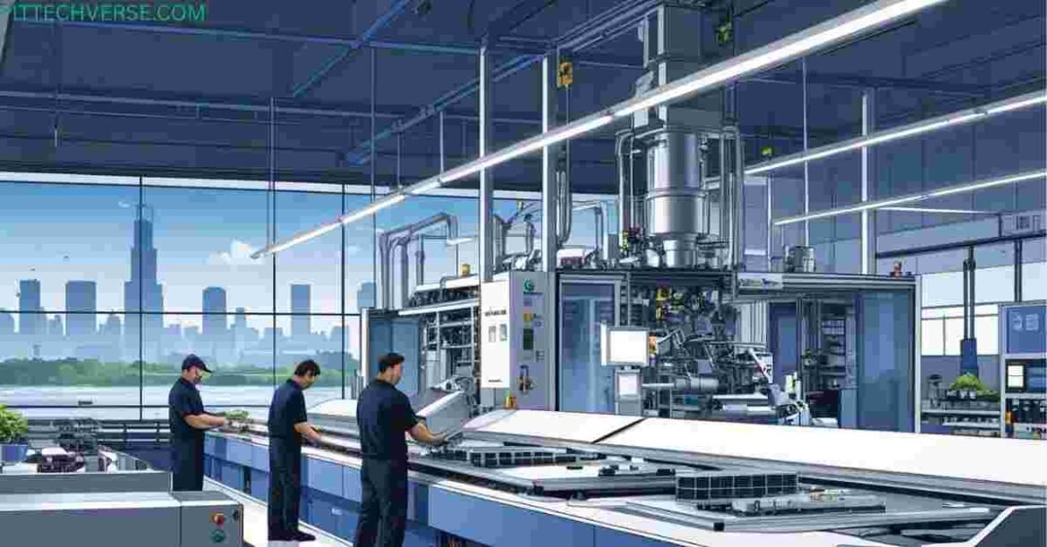 Anime-style battle scene featuring a B rank Longan shadow fighting Largalgan enemies on a bridge in Solo Leveling City, with a glowing C+ dungeon portal in the background