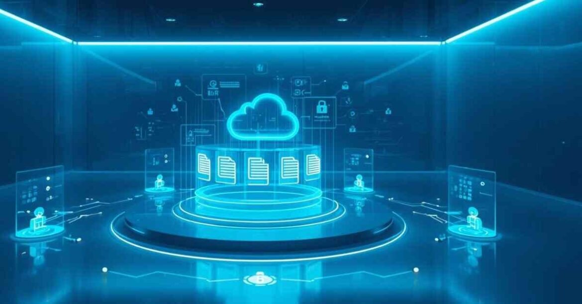 Holographic digital workspace for document management